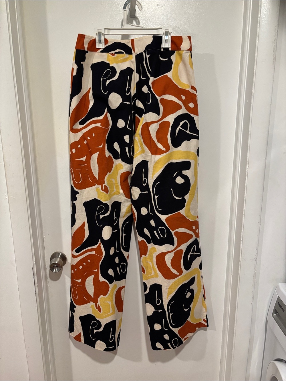 Printed Wide-Leg Pants - Multi Color - Picture 4 of 4